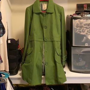 Green Peacoat